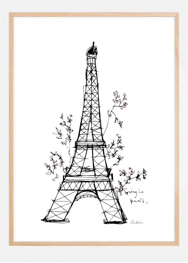 Bildverkstad Spring in Paris Poster