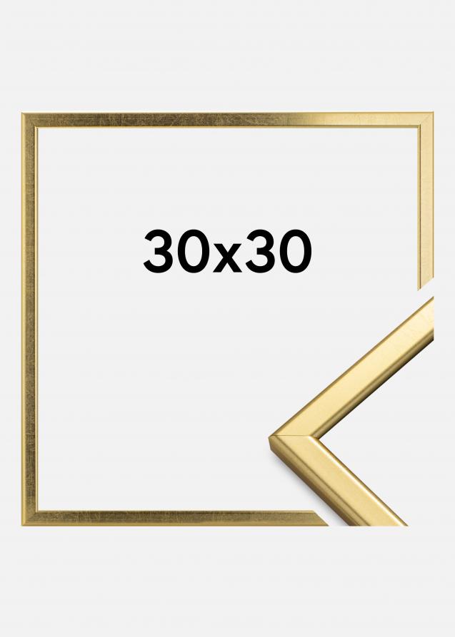 HHC Distribution Frame Slim Matt Anti-reflective glass Gold 30x30 cm