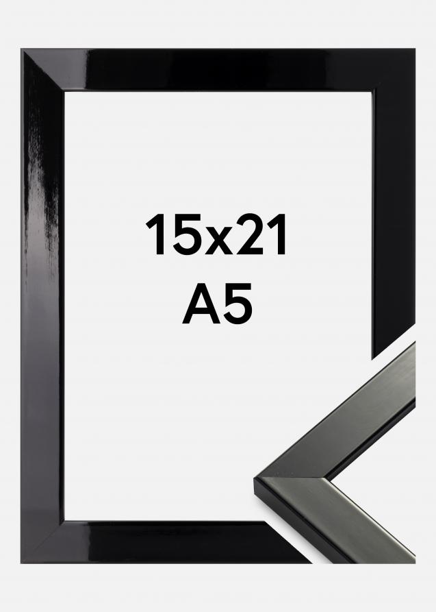 Galleri 1 Frame Uppsala Black High gloss 15x21 cm (A5)