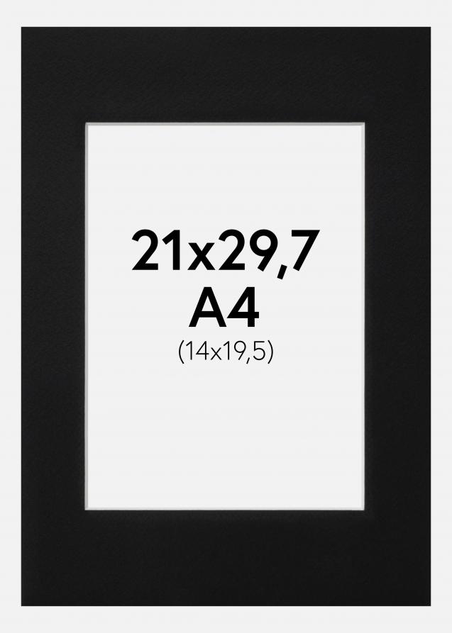 Artlink Mount Black Standard (White Core) 21x29.7 cm (14x19.5)