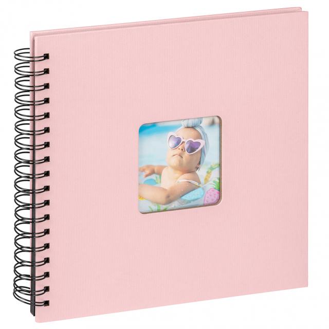Walther Fun Baby album Pink - 26x25 cm (40 Black Pages/20 sheets)