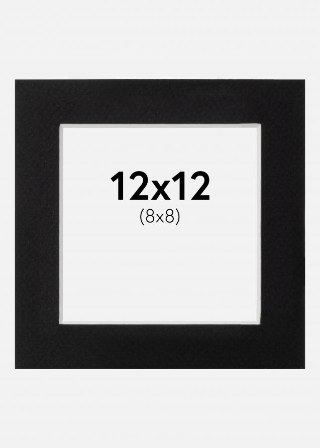 Galleri 1 Mount Canson Black (White Core) 12x12 cm (8x8)