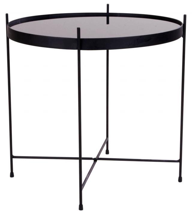 House Nordic Coffee table Venezia 48x48 cm - Black