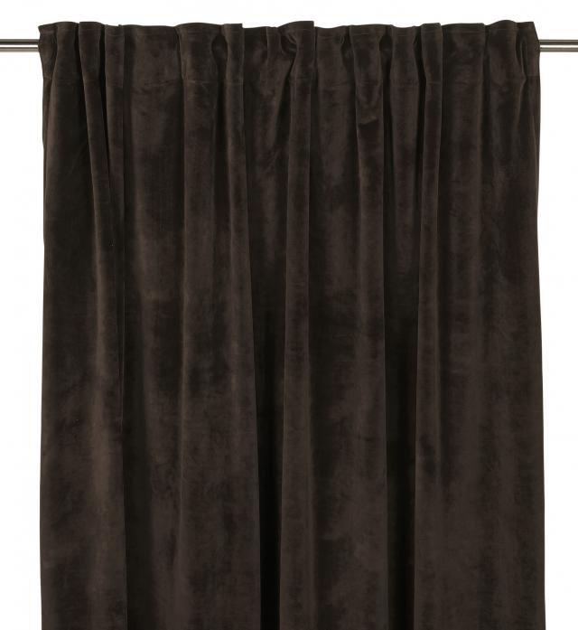 Fondaco Multiway Curtains Velvet - Coffee 2-pack