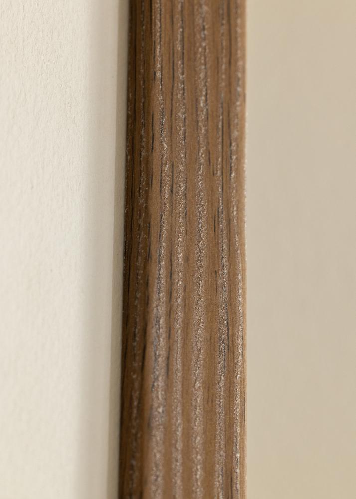 Ram med passepartou Frame Fiorito Dark Oak 40x50 cm - Picture Mount White 29,7x42 cm (A3)