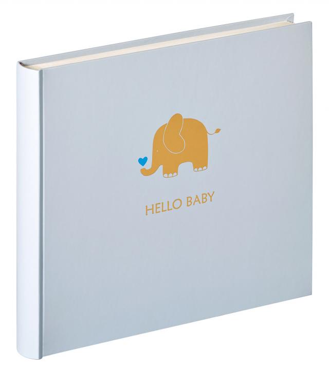 Walther Hello Baby album Blue - 25x28 cm (50 White pages / 25 sheets)