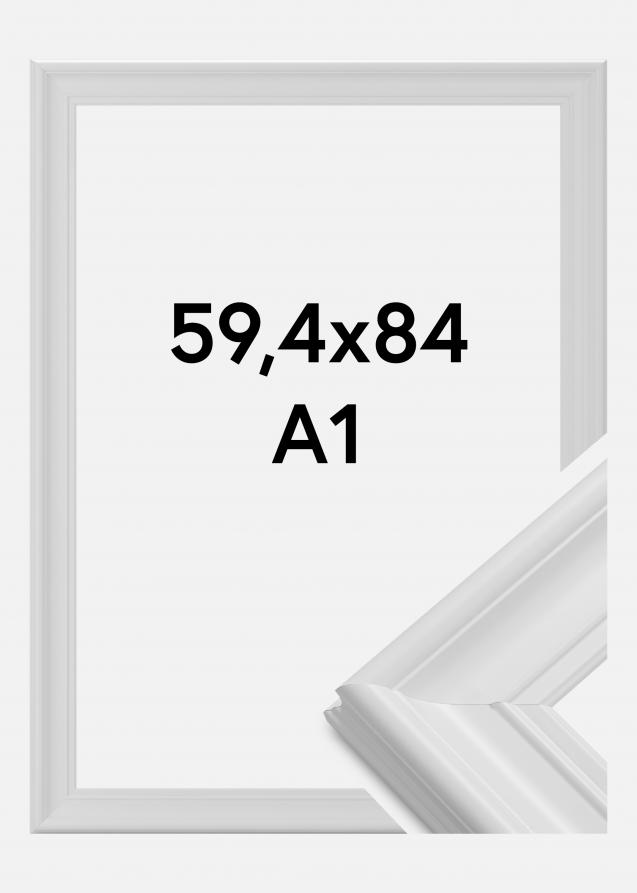 Ramverkstad Frame Mora Premium White 59,4x84 cm (A1)