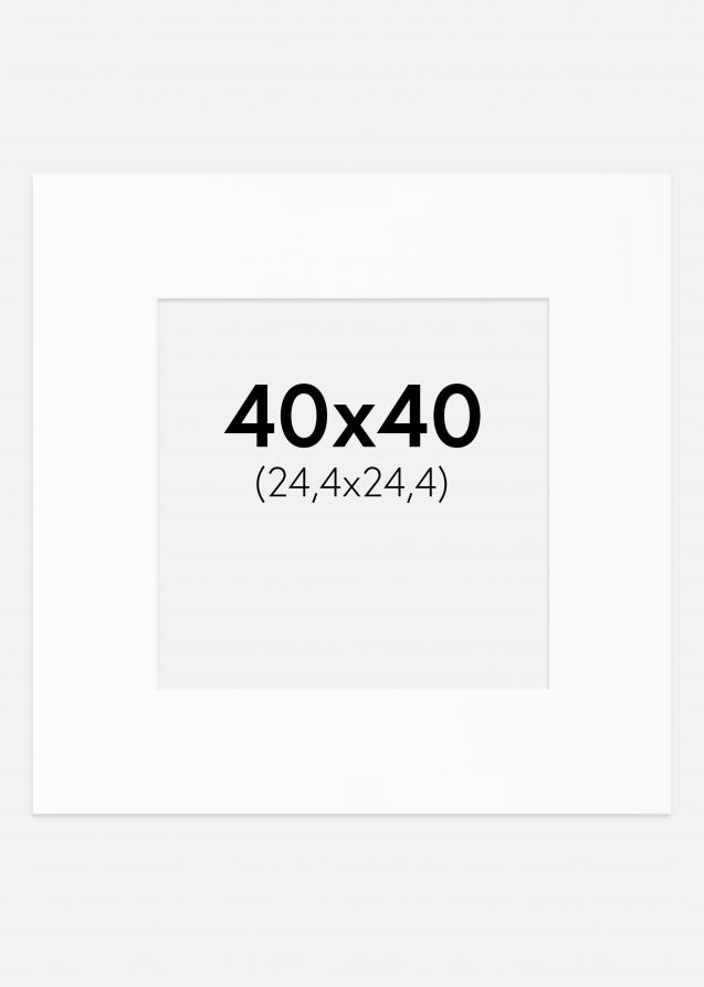 Artlink Mount White Standard (White Core) 40x40 cm (24.4x24.4)