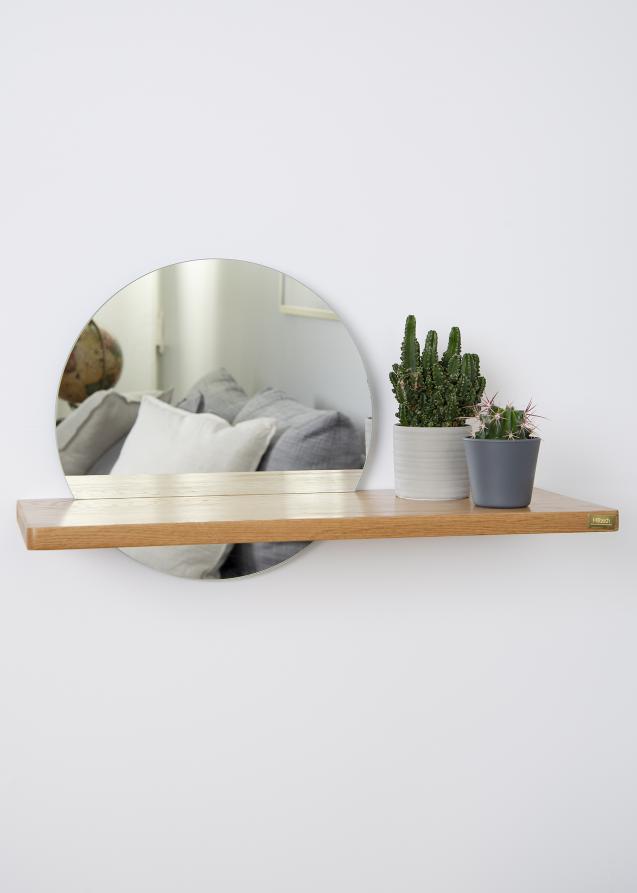 Hübsch Mirror Round Shelf 26x50 cm