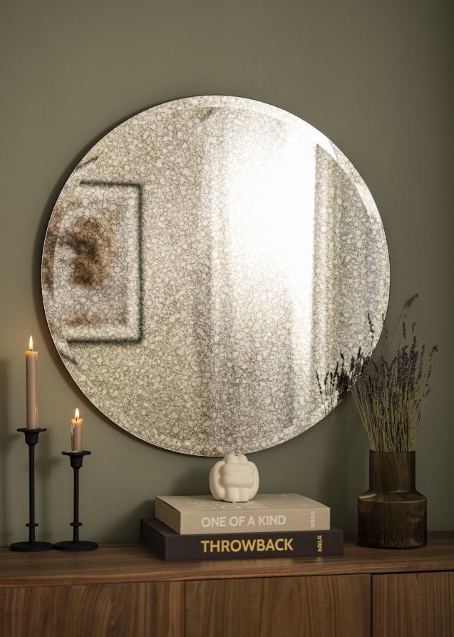 Incado Mirror Prestige Oxidized 80 cm Ø