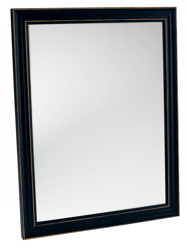Spegelverkstad Mirror Heby Black - Custom Size