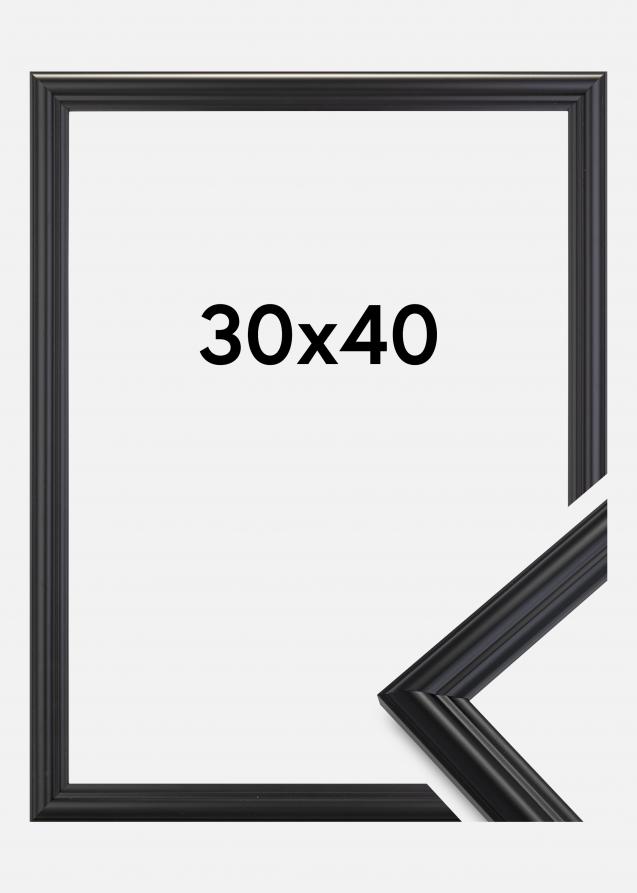 Galleri 1 Frame Siljan Acrylic glass Black 30x40 cm