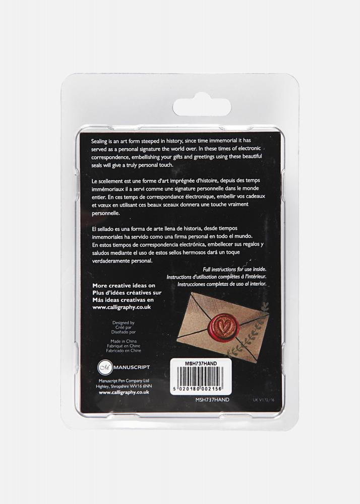 Creativ Company Seal Stamp and Wax - Red