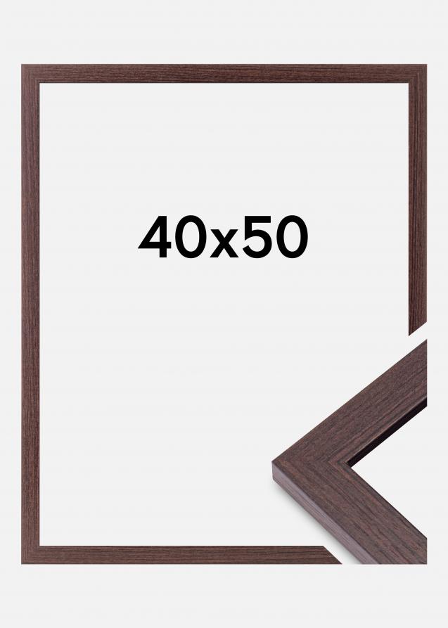 BGA Frame Deco Acrylic Glass Walnut 40x50 cm