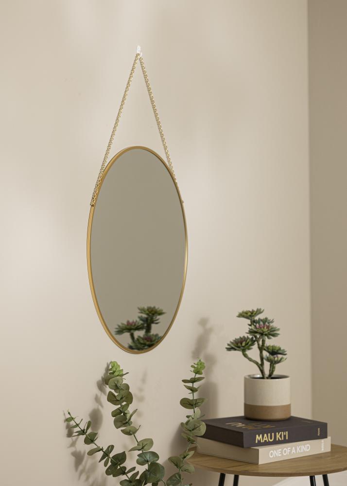 Artlink Round Mirror Modern Gold 61 cm 