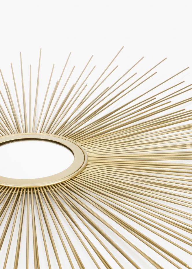 KAILA KAILA Round Mirror Sunrays - Gold 80 cm 
