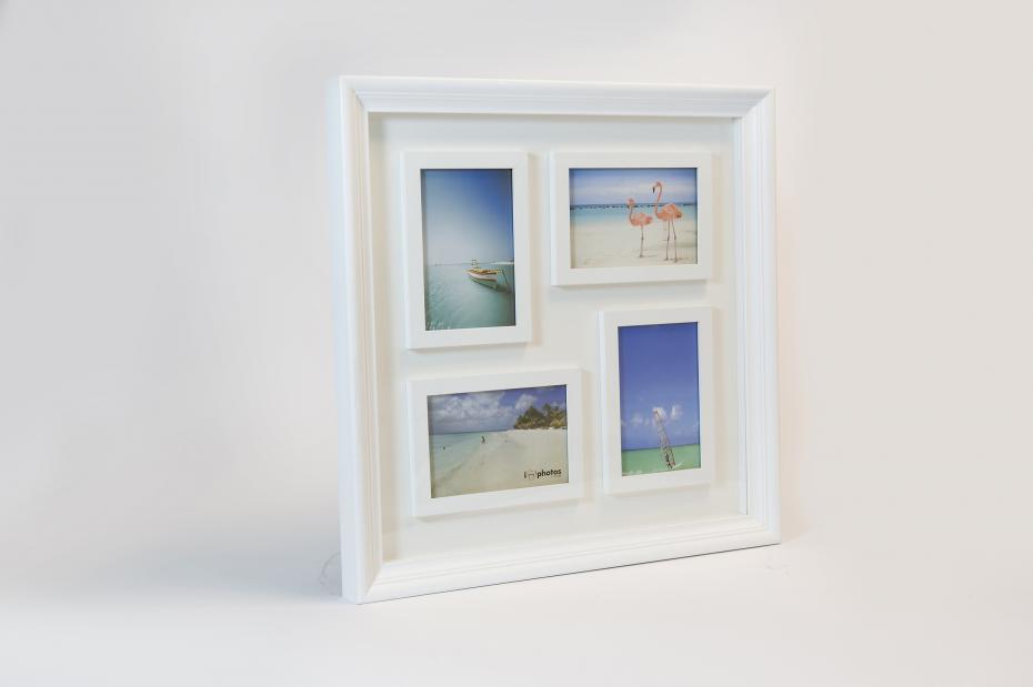 Focus Newport White Collage frame - 4 Pictures