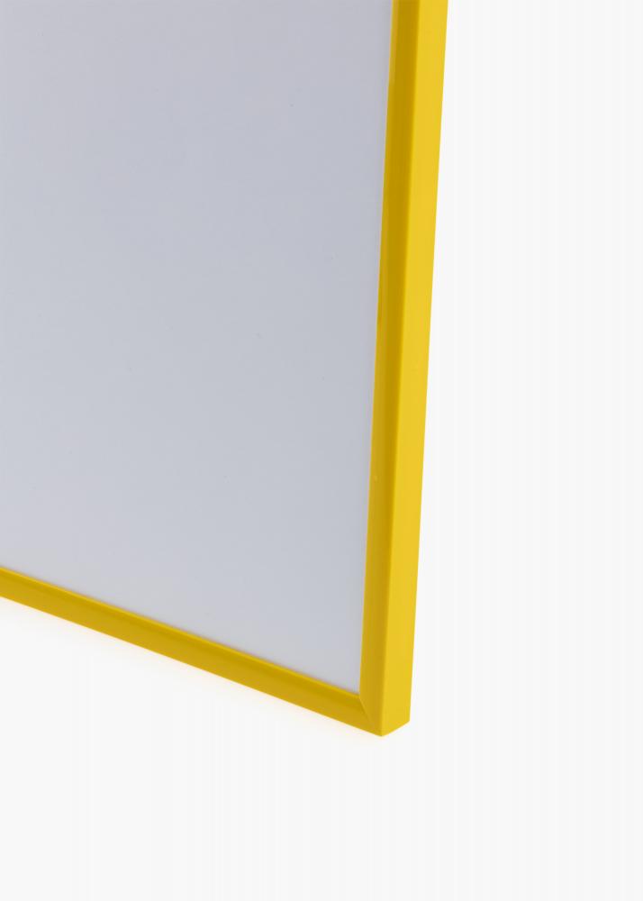 Ram med passepartou Frame New Lifestyle Yellow 50x70 cm - Picture Mount White 40x60 cm