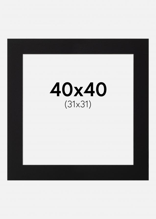 Artlink Mount Black Standard (White Core) 40x40 cm (31x31)