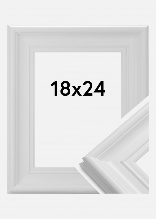Galleri 1 Frame Mora Premium Acrylic glass White 18x24 cm