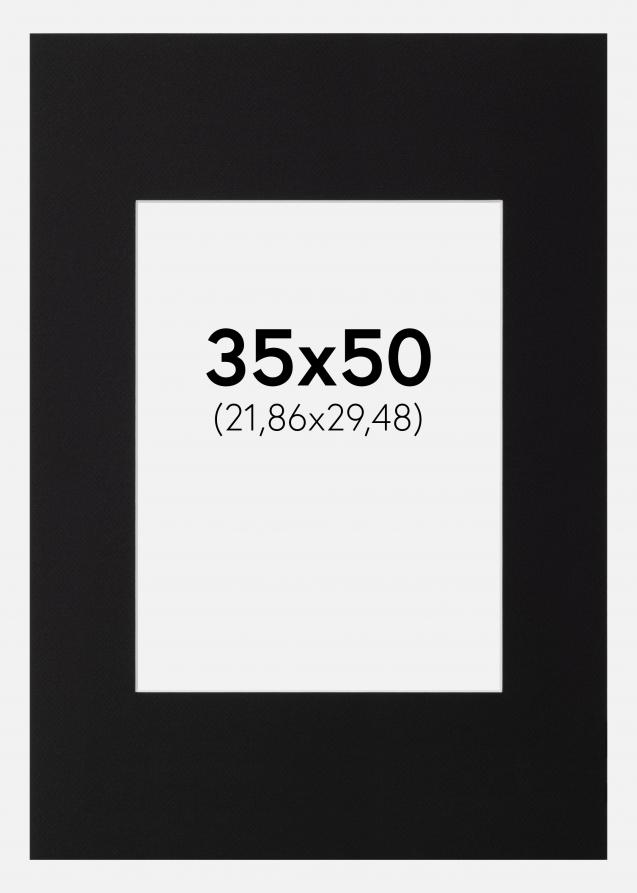 Artlink Mount Black Standard (White Core) 35x50 cm (21,86x29,48)