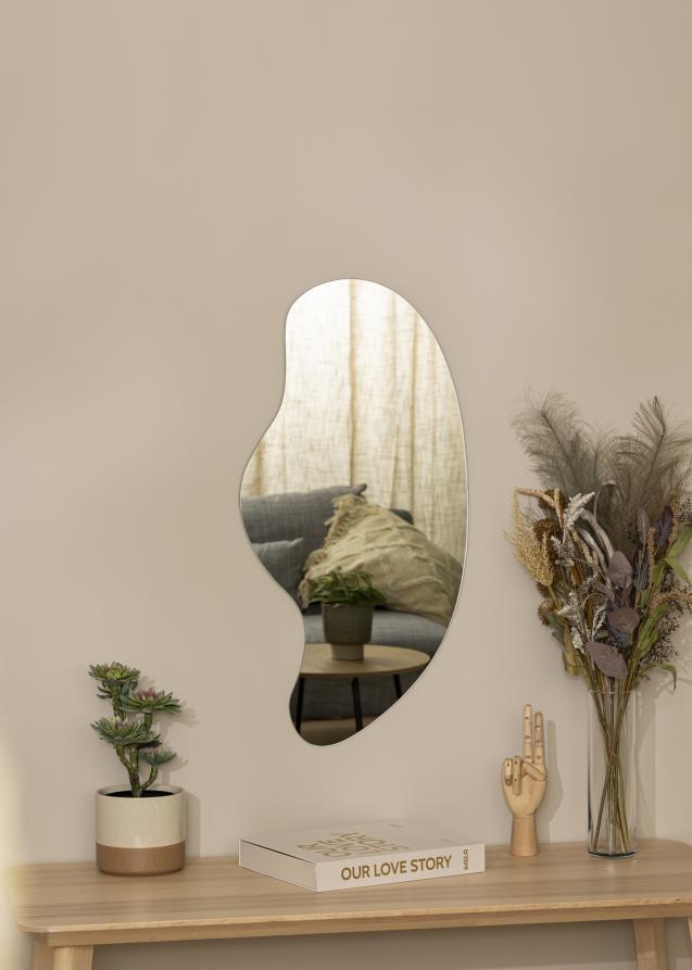 KAILA Mirror Wavy Cloud 40x80 cm