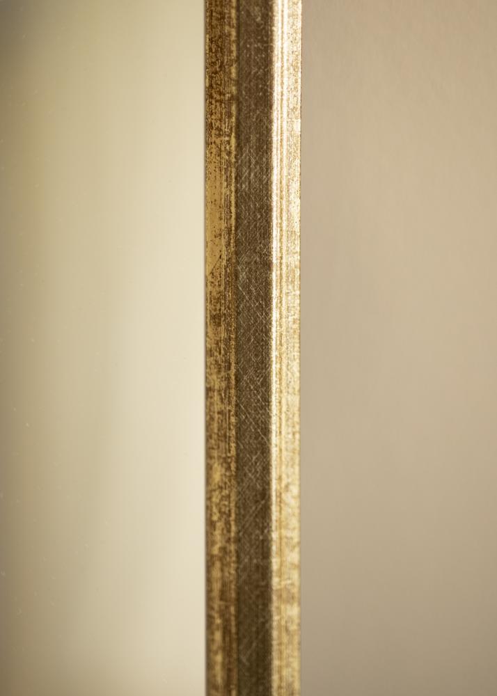 Ramverkstad Mirror Nyhyttan Antique Gold - Custom Size