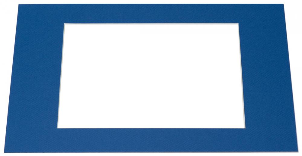 Egen tillverkning - Passepartouter Mount Blue (White Core) - Custom Size