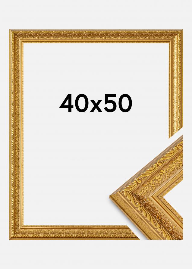 BGA Frame Ornate Acrylic Glass Gold 40x50 cm