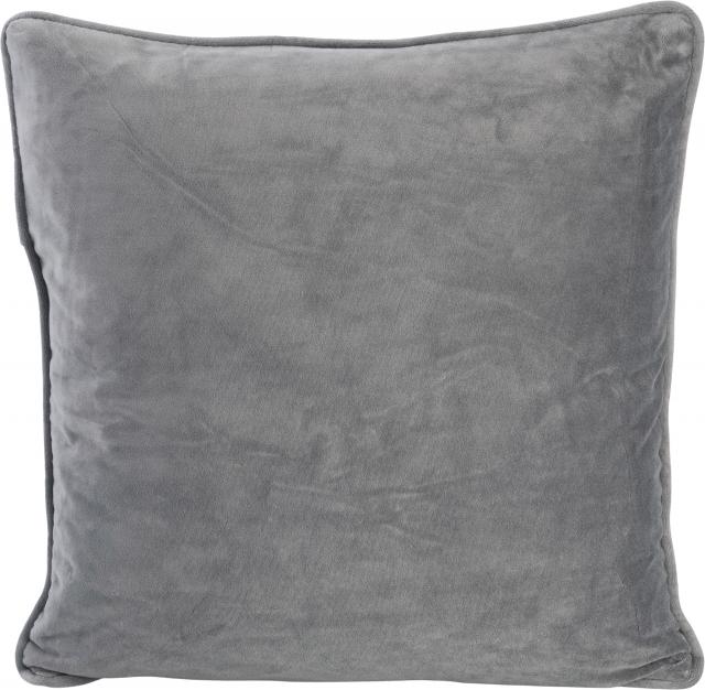 Fondaco Velvet Pillow case Grey 45x45 cm