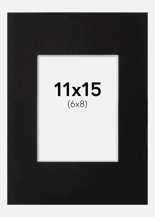 Artlink Mount Black Standard (White Core) 11x15 cm (6x8)
