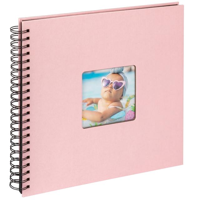 Walther Fun Baby album Pink - 30x30 cm (50 Black Pages/25 sheets)