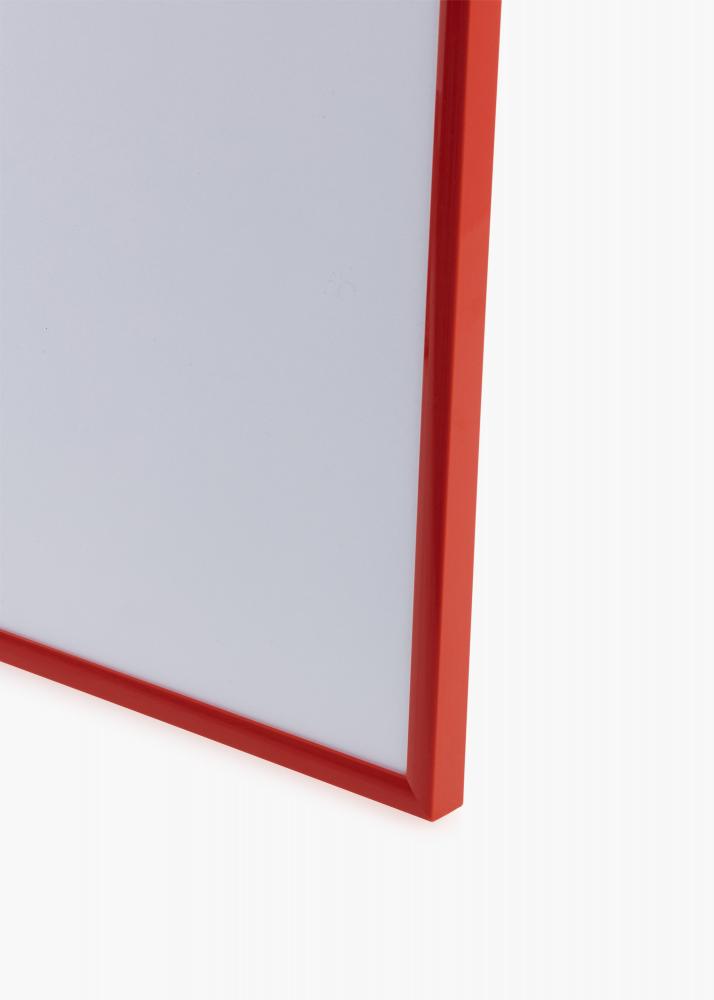 Ram med passepartou Frame New Lifestyle Pale Red 30x40 cm - Picture Mount White 18x27 cm