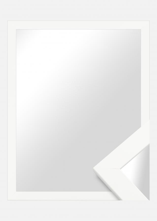 Ramverkstad Mirror Trendline White - Custom Size