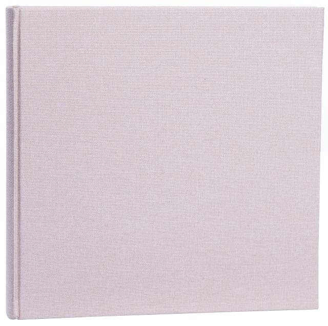 Focus Base Line Canvas Beige 26x25 cm (40 White pages / 20 sheets)
