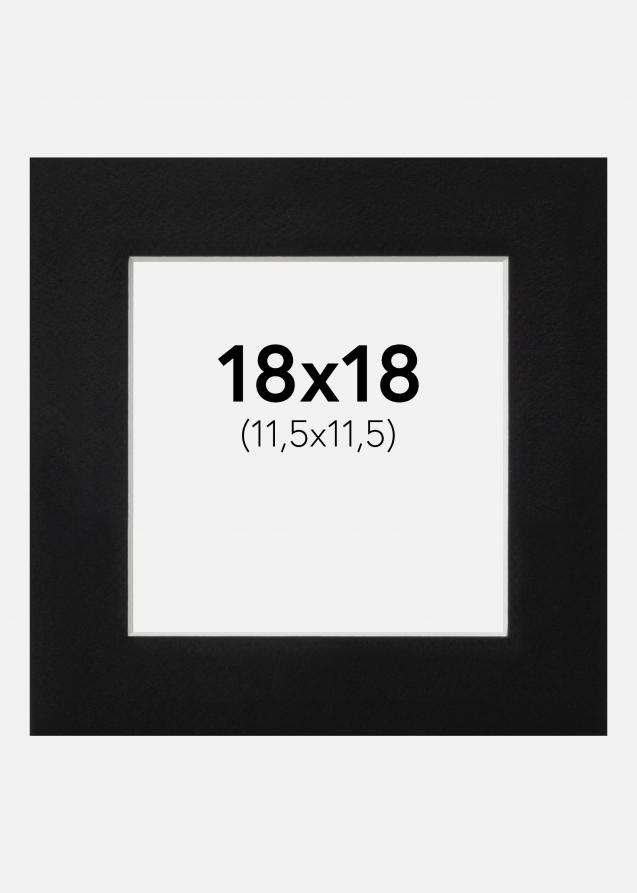 Artlink Mount Black Standard (White Core) 18x18 cm (11.5x11.5)