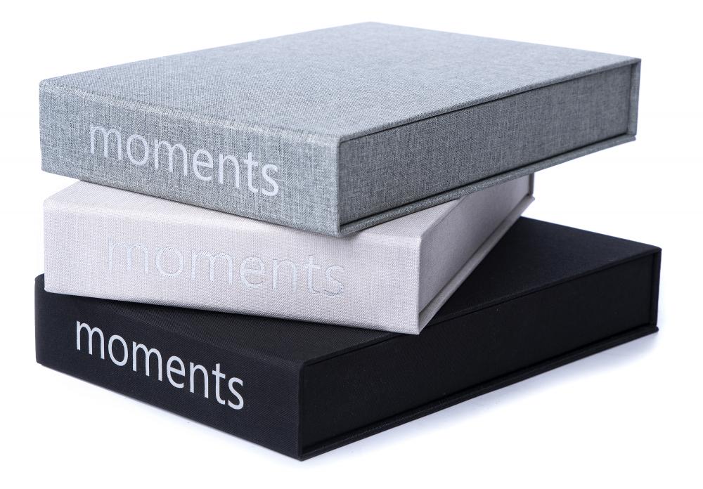 Focus Moments Grey (30 Black pages / 15 sheets)