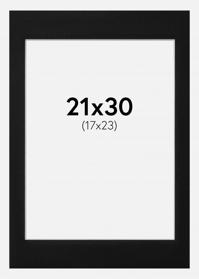 Artlink Mount Black Standard (White Core) 21x30 cm (17x23)
