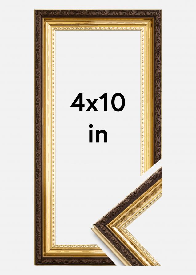 Galleri 1 Frame Abisko Acrylic Glass Gold 4x10 inches (10.16x25.4 cm)