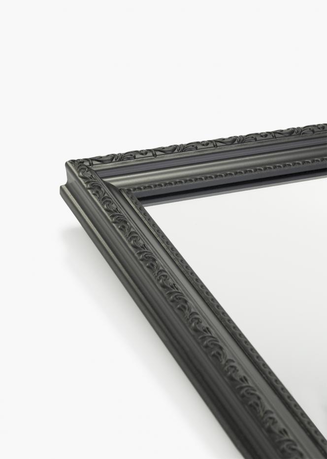 Galleri 1 Mirror Abisko Black 50x70 cm