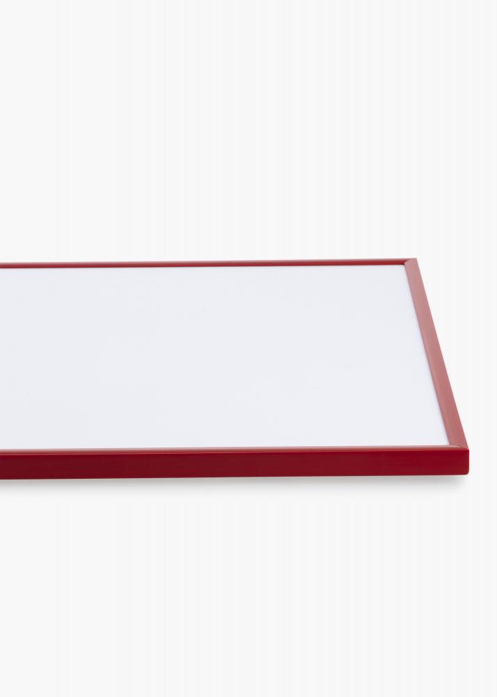 Ram med passepartou Frame New Lifestyle Medium Red 30x40 cm - Picture Mount White 8x12 inches