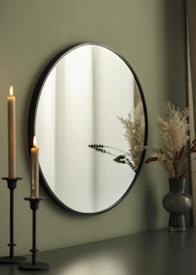 House Nordic Mirror Madrid Black 60 cm 