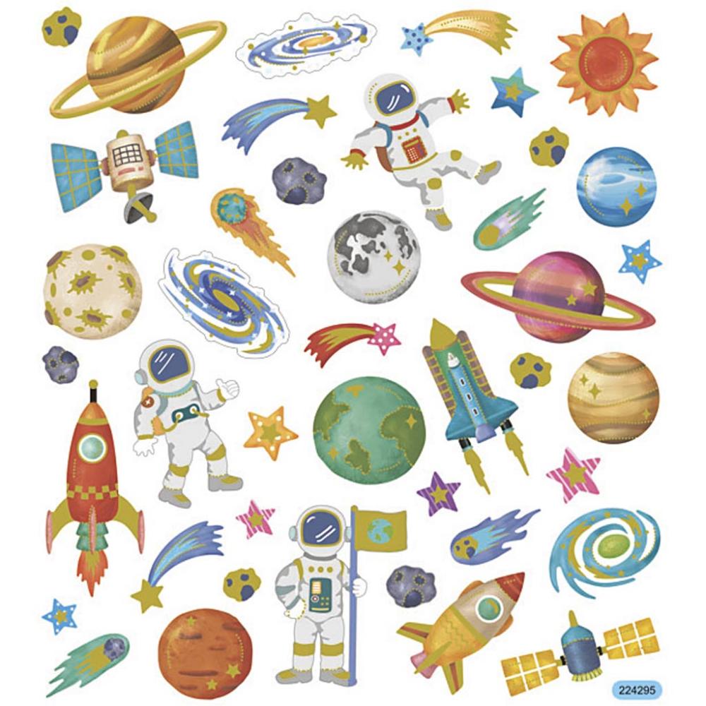 Creativ Company Stickers Outer Space