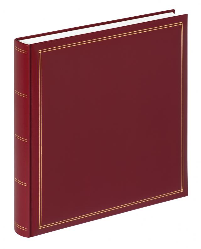 Walther Monza Album Classic Red - 34x33 cm (60 White pages / 30 sheets)
