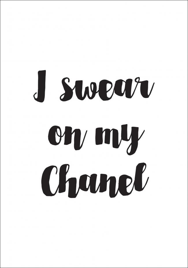 Bildverkstad Chanel Poster