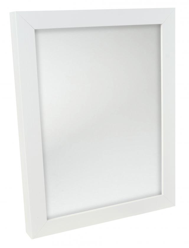 Ramverkstad Mirror Boxholm White - Custom Size