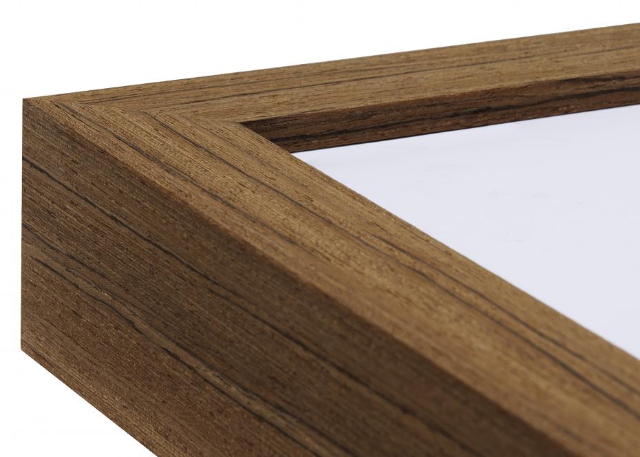 Ramverkstad Mirror Timber Teak - Custom Size