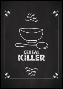 Lagervaror egen produktion Cereal Killer Poster