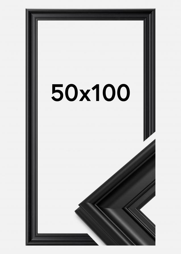 Ramverkstad Frame Mora Premium Black 50x100 cm