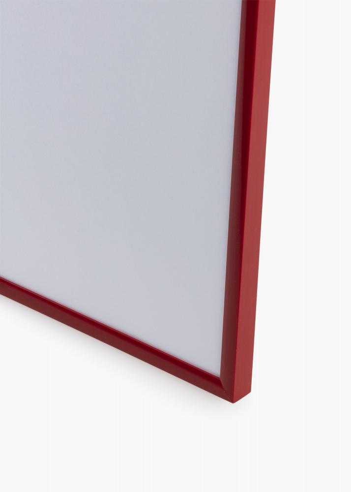 Ram med passepartou Frame New Lifestyle Medium Red 70x100 cm - Picture Mount White 59.4x84 cm
